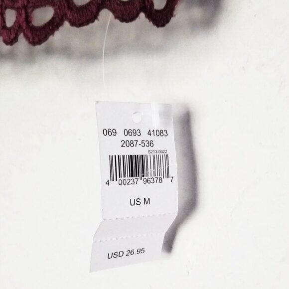 NEW Aerie High Neck Lace Bralette M Keyhole Stretch Comfort Lounge Sexy Romantic - Picture 10 of 16